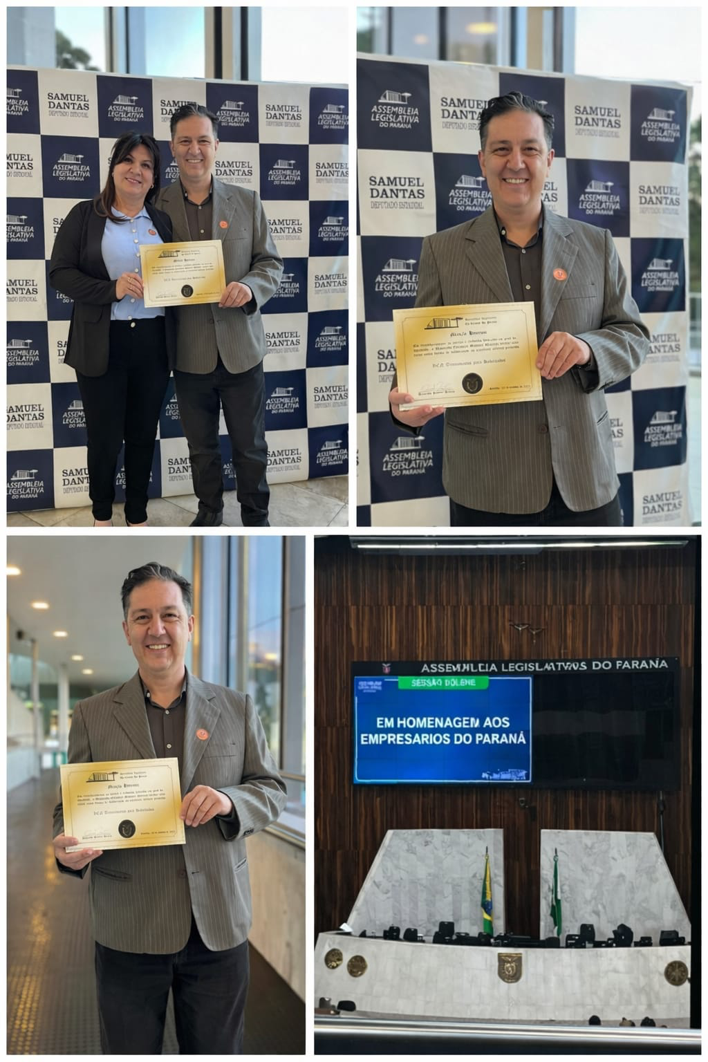 HCN Treinamentos recebe homenagem na Assembleia Legislativa do Paran&aacute;